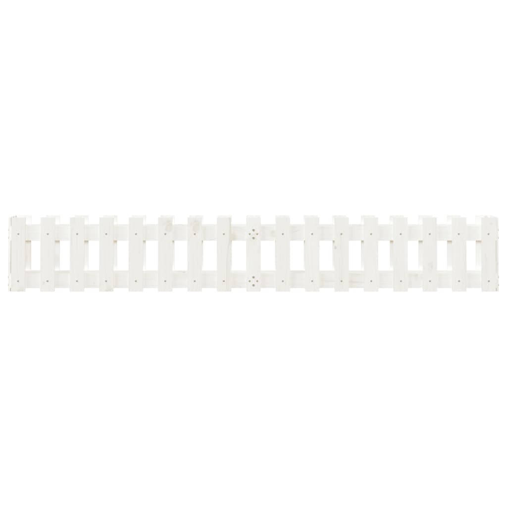 vidaXL Pat înălțat grădină design gard 200x30x30 cm lemn impregnat pin vidaXL Pat înălțat grădină design gard 200x30x30 cm lemn impregnat pin