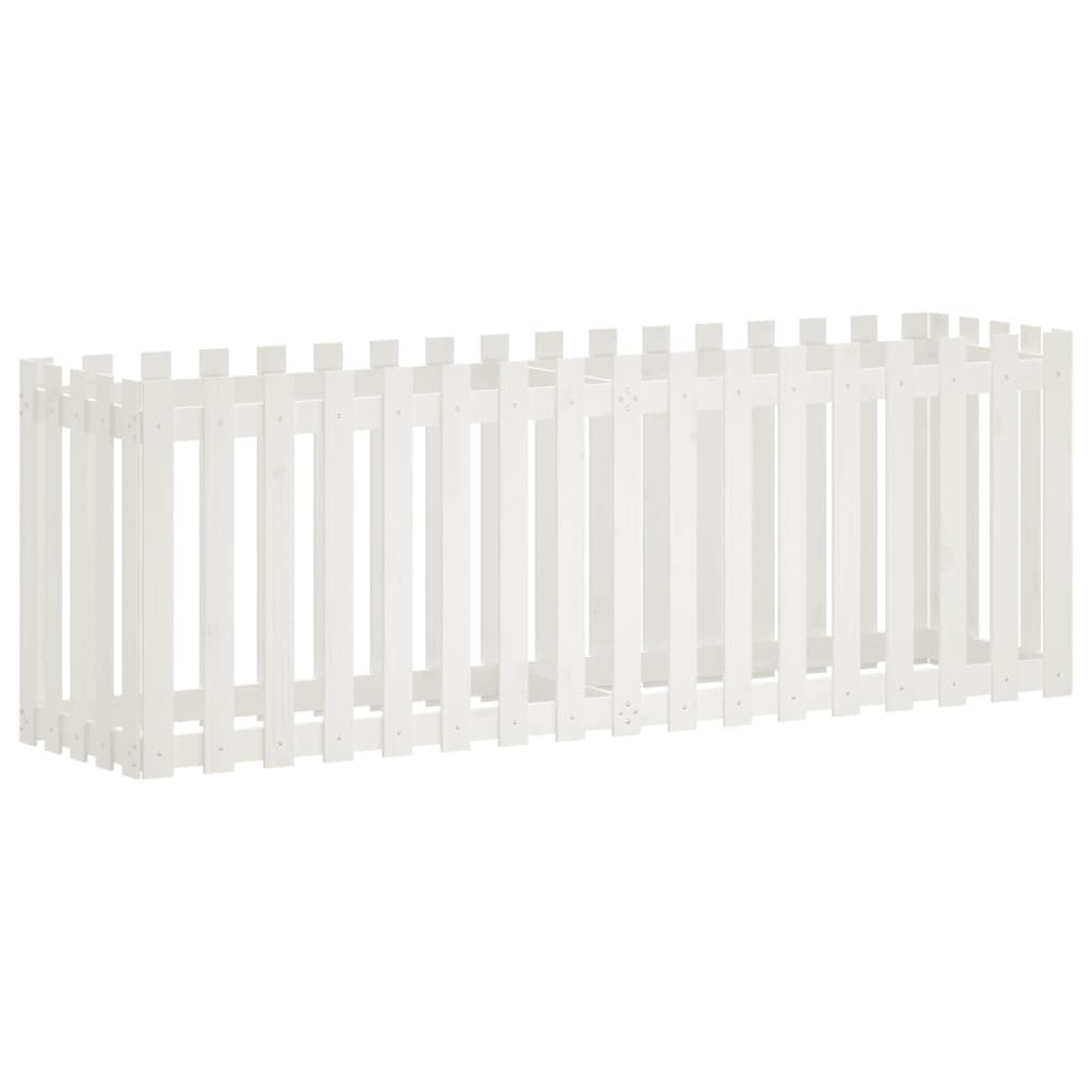 vidaXL Pat înălțat grădină design gard 200x50x70 cm lemn impregnat pin