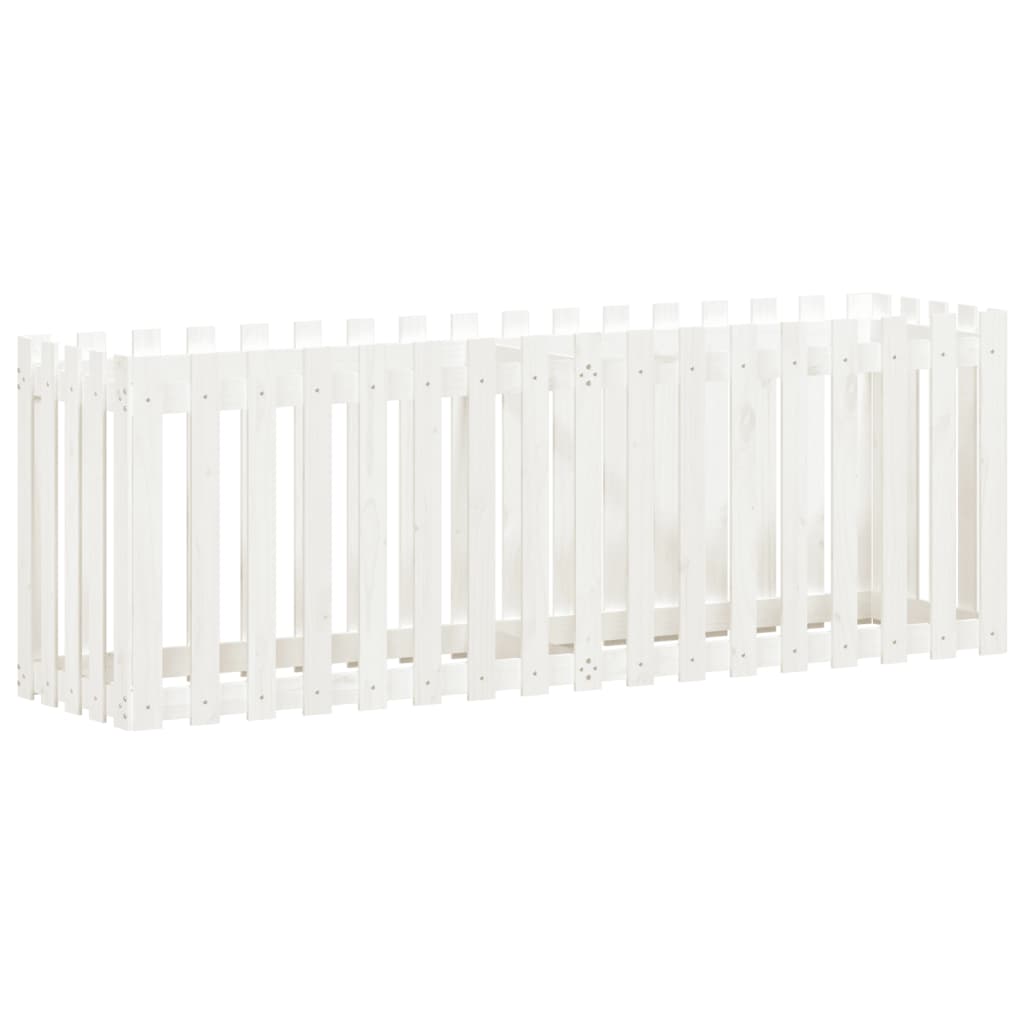vidaXL Pat înălțat grădină design gard 200x50x70 cm lemn impregnat pin