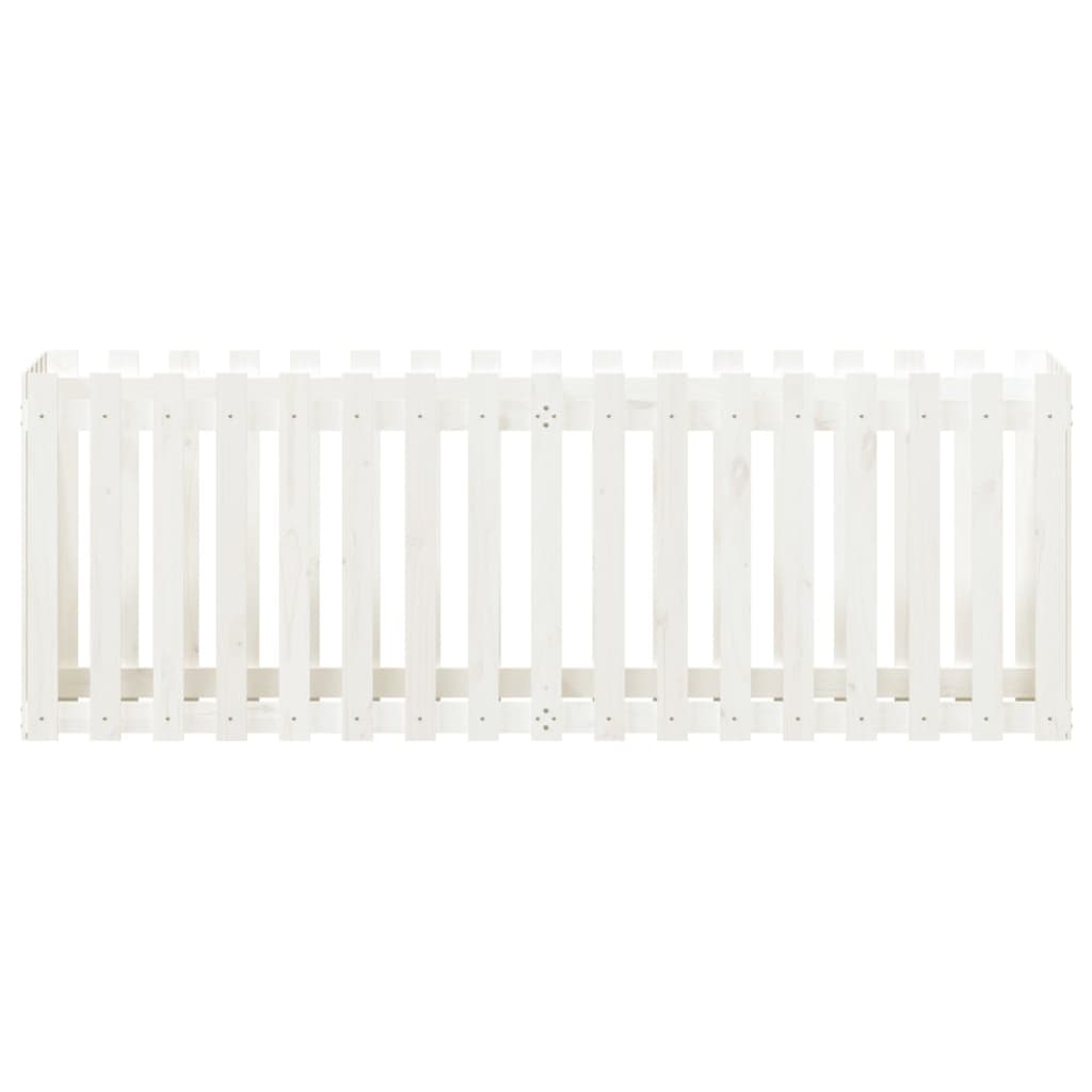 vidaXL Pat înălțat grădină design gard 200x50x70 cm lemn impregnat pin