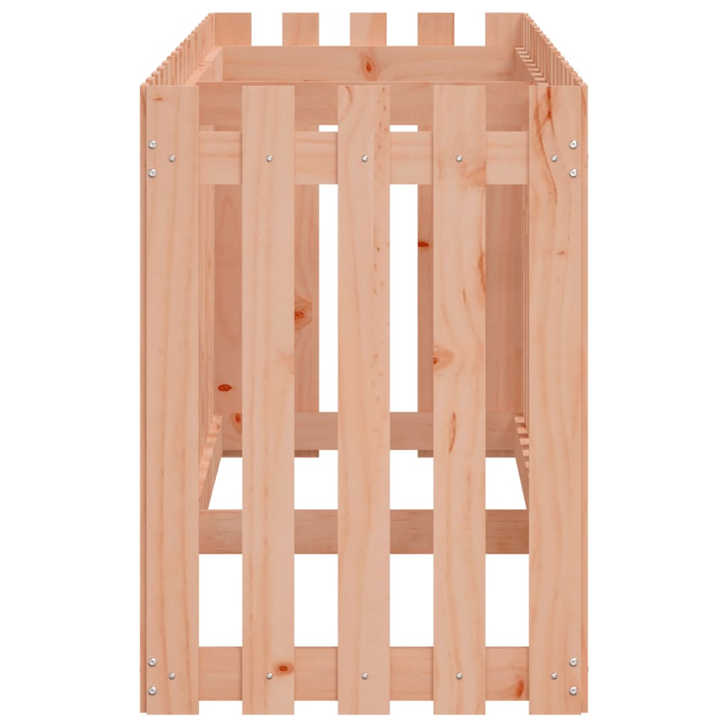 vidaXL Pat înălțat grădină design gard 200x50x70 cm lemn impregnat pin
