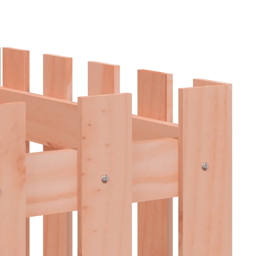 vidaXL Pat înălțat grădină design gard 200x50x70 cm lemn impregnat pin