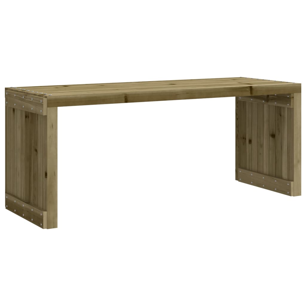 vidaXL Bancă de grădină extensibilă, 212,5x40,5x45 cm, lemn pin tratat vidaXL Bancă de grădină extensibilă, 212,5x40,5x45 cm, lemn pin tratat