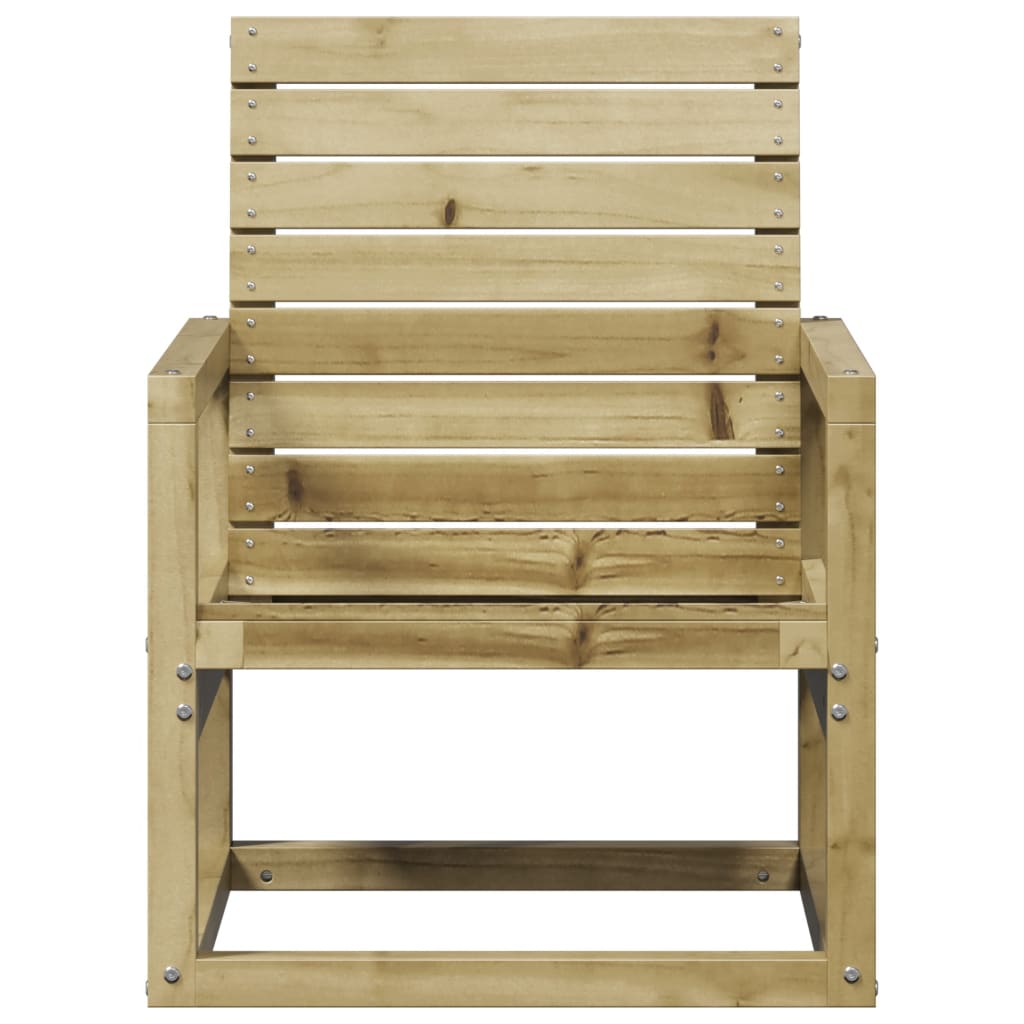 vidaXL Scaune de grădină, 57,5x63x76 cm, lemn de pin impregnat vidaXL Scaune de grădină, 57,5x63x76 cm, lemn de pin impregnat