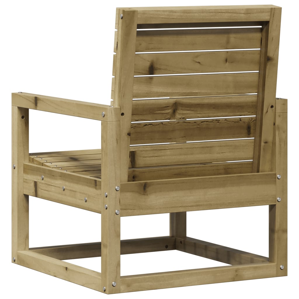 vidaXL Scaune de grădină, 57,5x63x76 cm, lemn de pin impregnat vidaXL Scaune de grădină, 57,5x63x76 cm, lemn de pin impregnat
