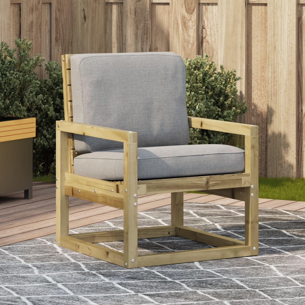 vidaXL Scaune de grădină, 57,5x63x76 cm, lemn de pin impregnat vidaXL Scaune de grădină, 57,5x63x76 cm, lemn de pin impregnat