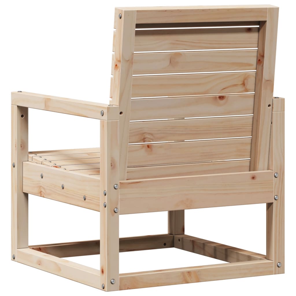 vidaXL Set mobilier de grădină, 3 piese, lemn masiv de pin vidaXL Set mobilier de grădină, 3 piese, lemn masiv de pin