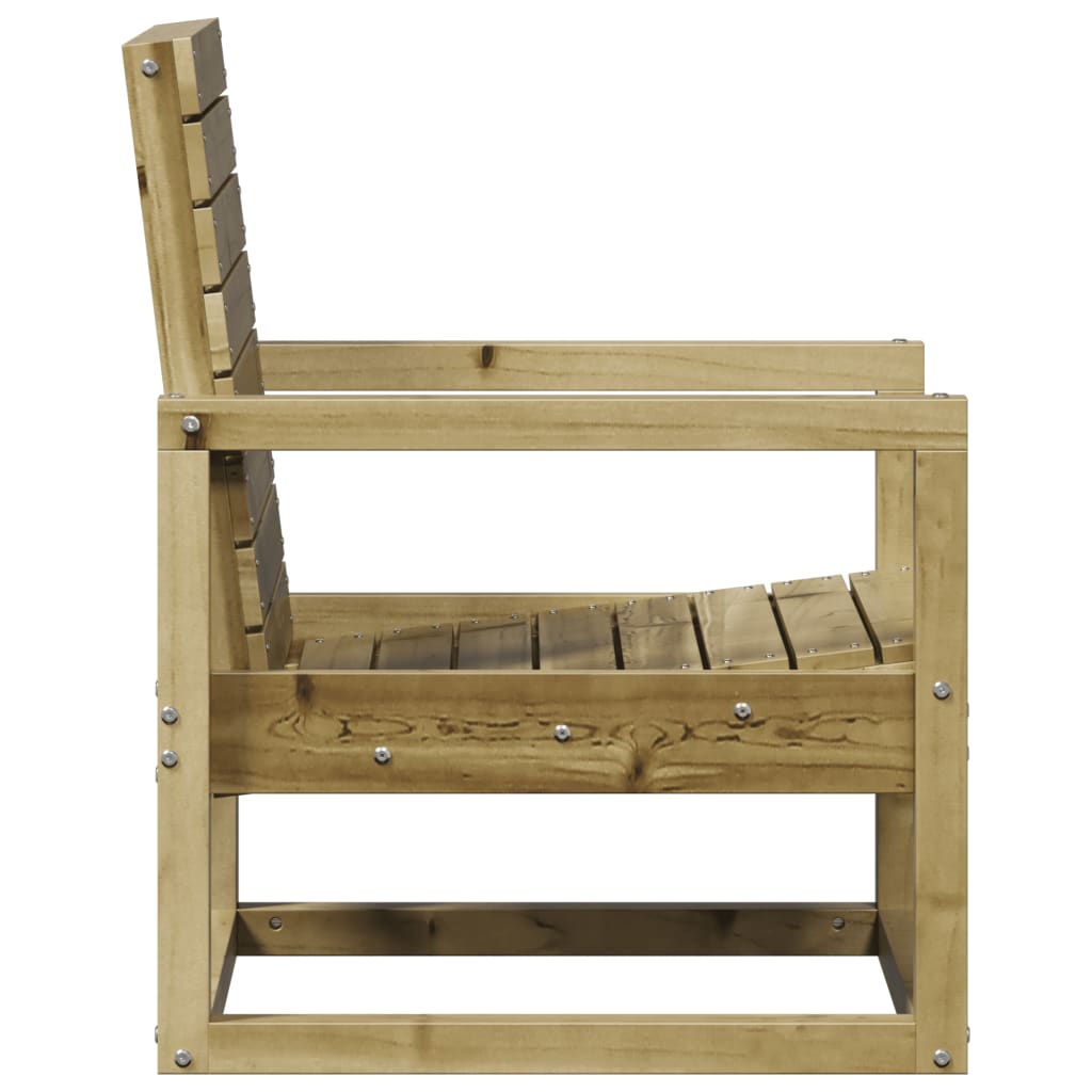 vidaXL Set mobilier de grădină, 3 piese, lemn de pin impregnat vidaXL Set mobilier de grădină, 3 piese, lemn de pin impregnat
