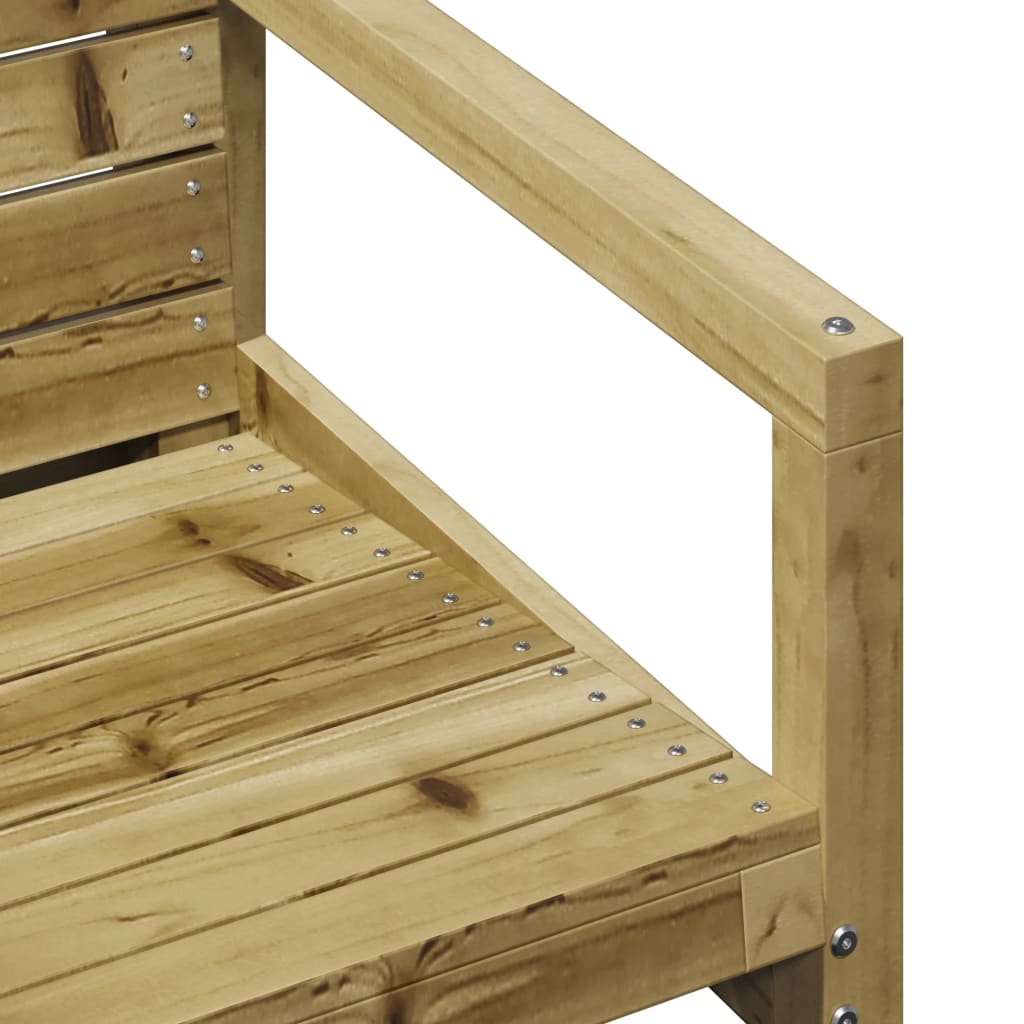 vidaXL Set mobilier de grădină, 3 piese, lemn de pin impregnat vidaXL Set mobilier de grădină, 3 piese, lemn de pin impregnat