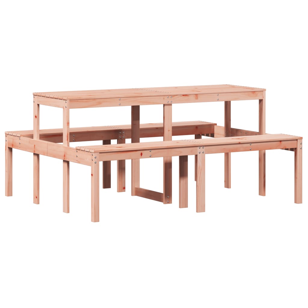 vidaXL Masă de picnic, 160x134x75 cm, lemn masiv douglas vidaXL Masă de picnic, 160x134x75 cm, lemn masiv douglas