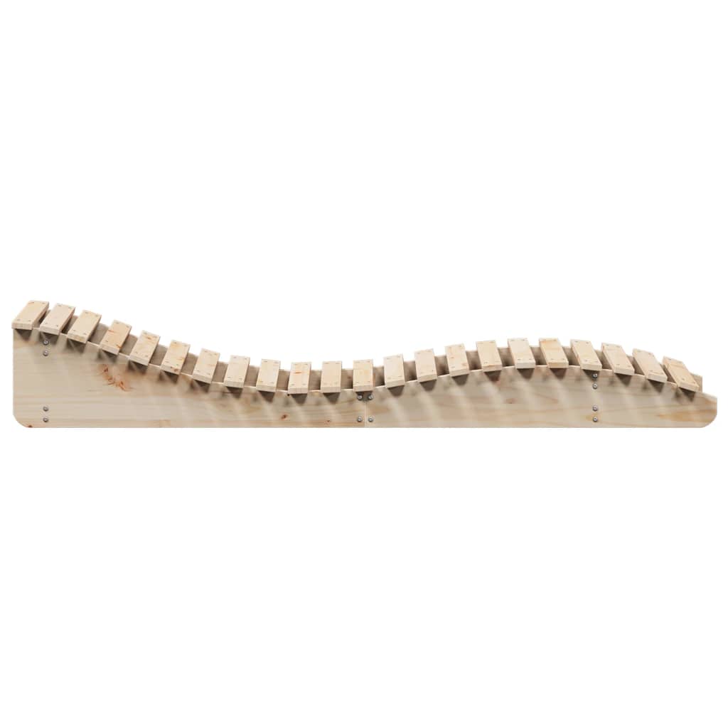vidaXL Șezlonguri, 2 buc., 205x60x31,5 cm, lemn masiv pin