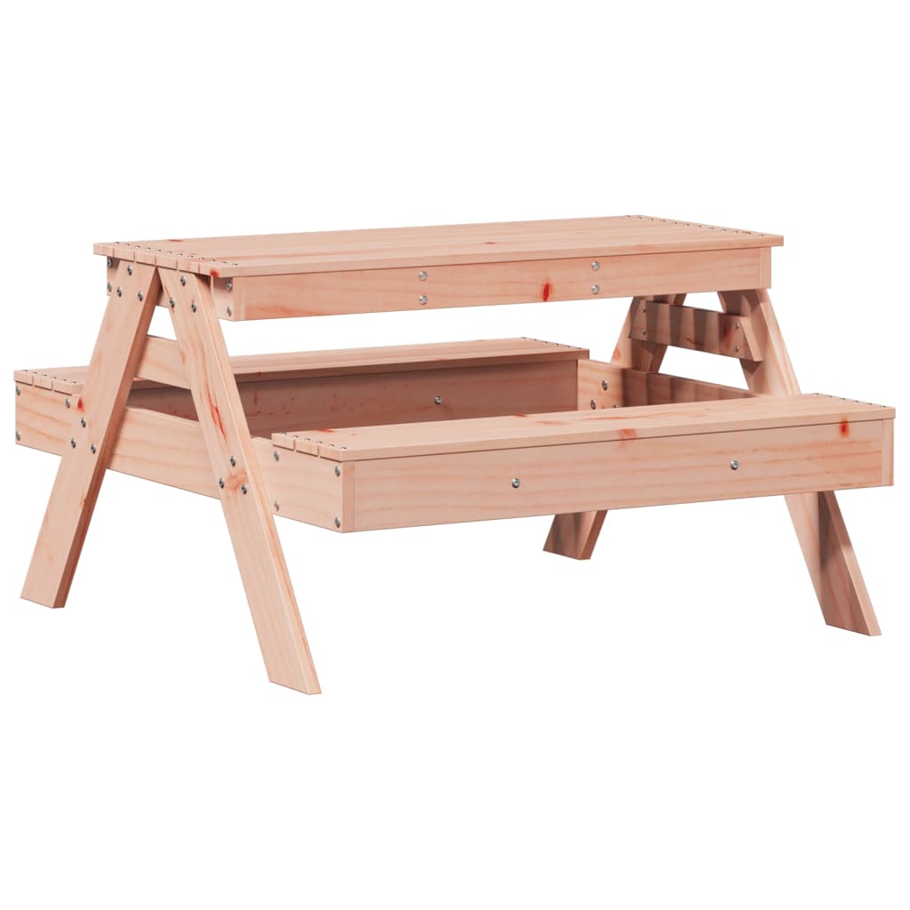 vidaXL Masă de picnic pentru copii, 88x97x52 cm, lemn masiv douglas