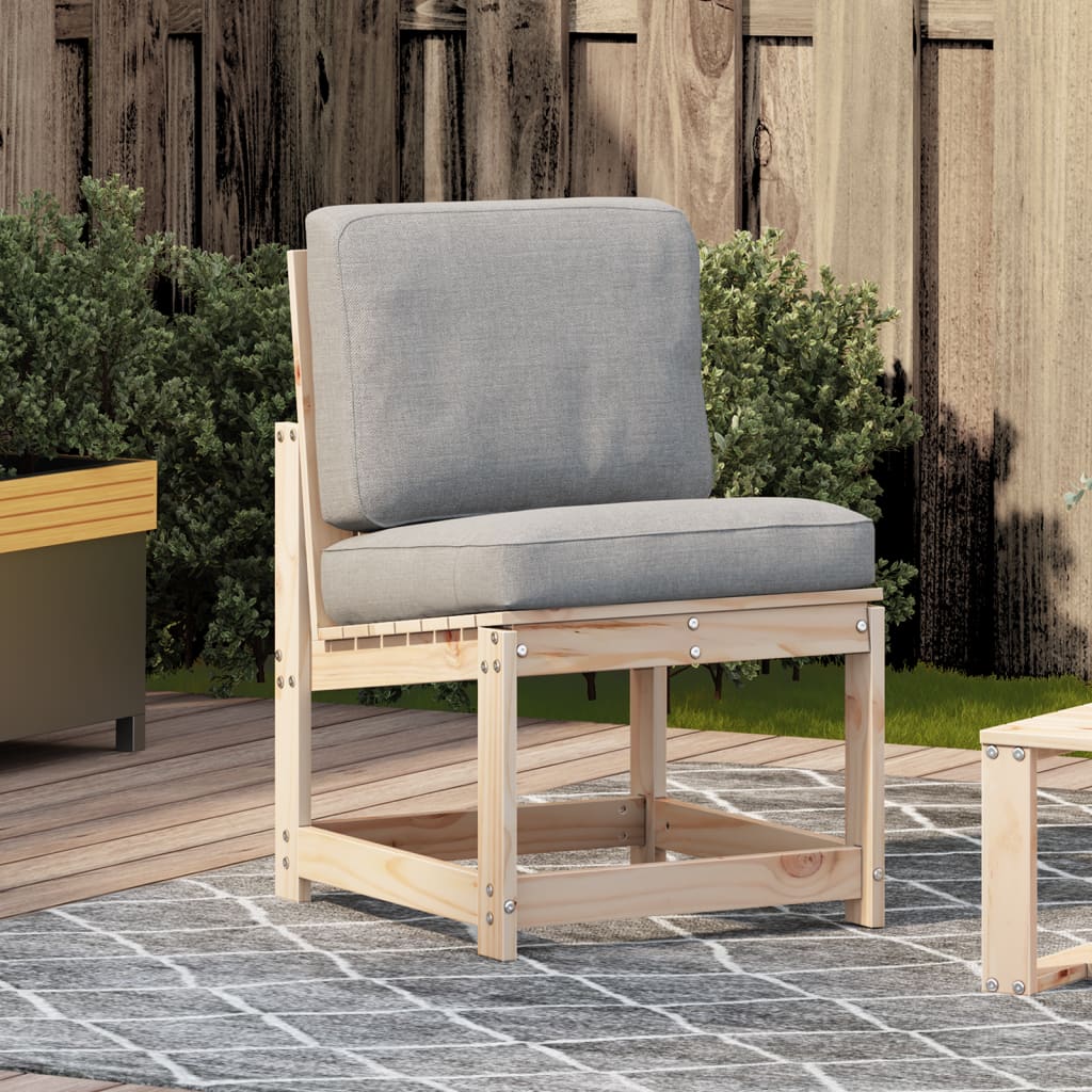 vidaXL Scaun de grădină, 50,5x55x77 cm, lemn masiv de pin vidaXL Scaun de grădină, 50,5x55x77 cm, lemn masiv de pin