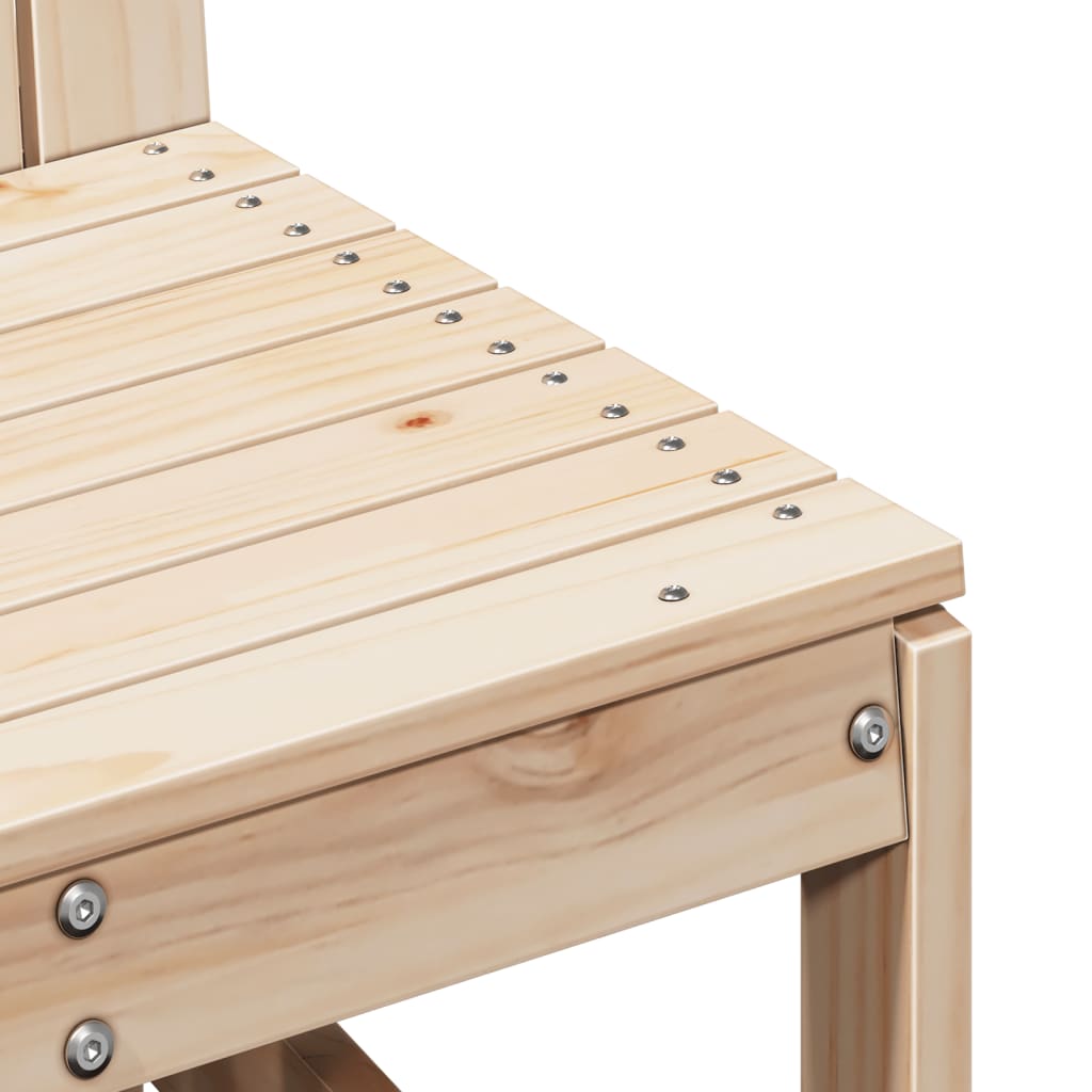 vidaXL Scaun de grădină, 50,5x55x77 cm, lemn masiv de pin vidaXL Scaun de grădină, 50,5x55x77 cm, lemn masiv de pin