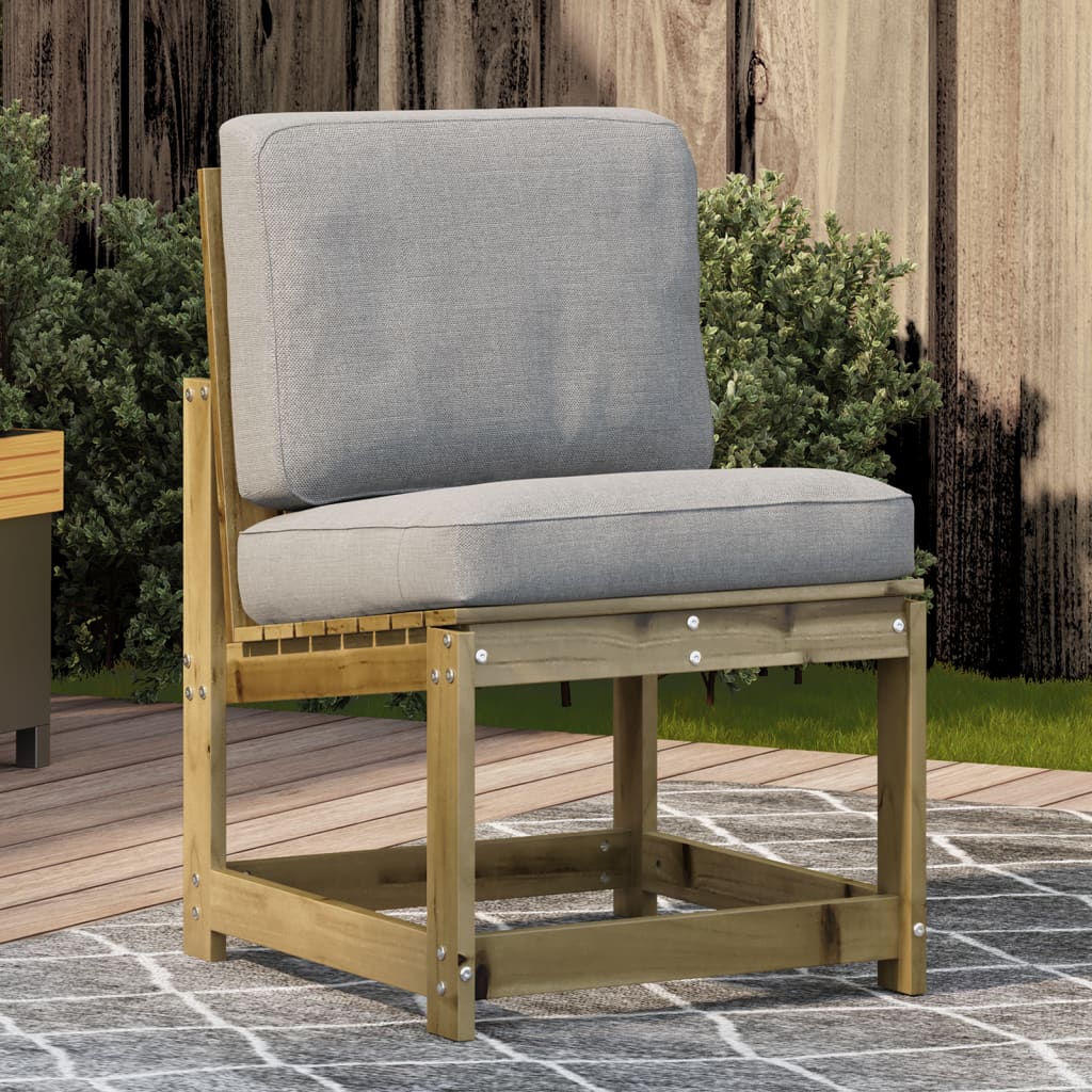 vidaXL Scaune de grădină, 50,5x55x77 cm, lemn de pin impregnat vidaXL Scaune de grădină, 50,5x55x77 cm, lemn de pin impregnat