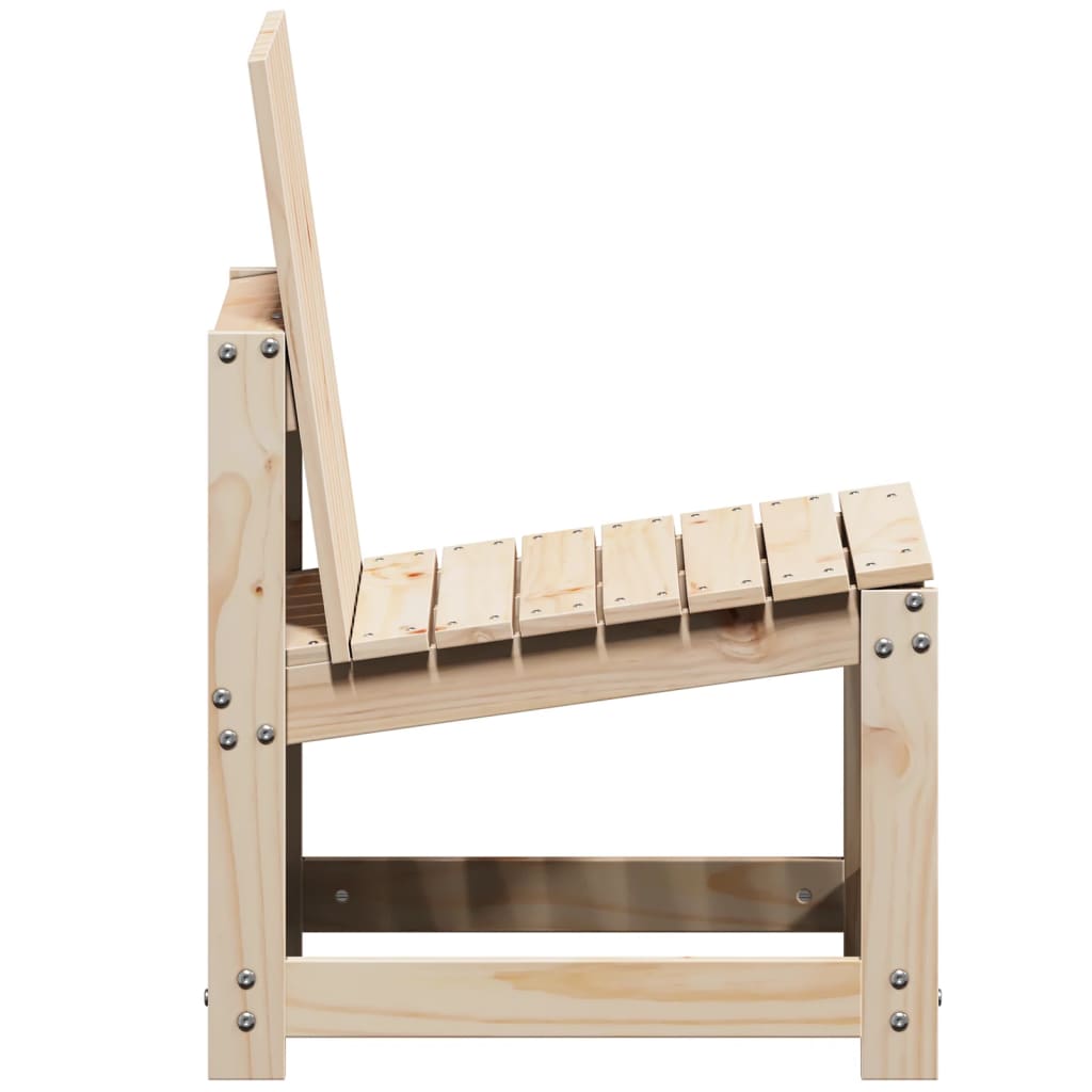 vidaXL Set mobilier de grădină, 3 piese, lemn masiv de pin