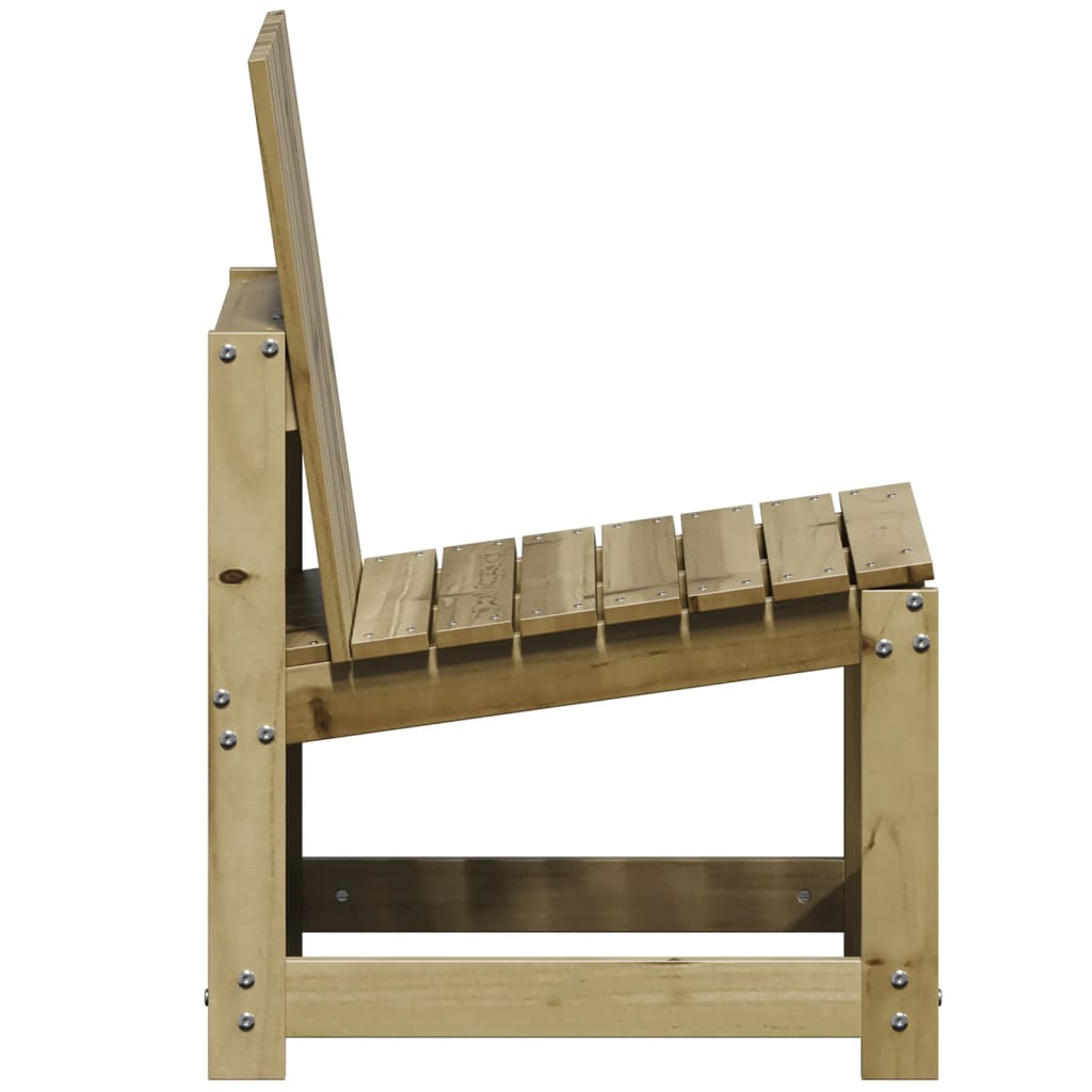 vidaXL Set mobilier de grădină, 3 piese, lemn de pin impregnat