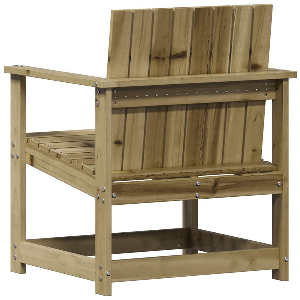 vidaXL Set mobilier de grădină, 3 piese, lemn de pin impregnat
