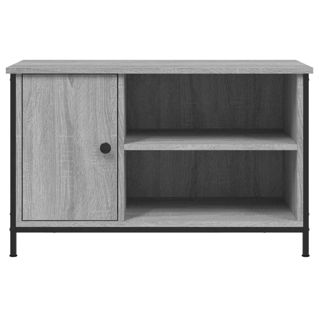 vidaXL Comodă TV, gri sonoma, 80x40x50 cm, lemn compozit vidaXL Comodă TV, gri sonoma, 80x40x50 cm, lemn compozit