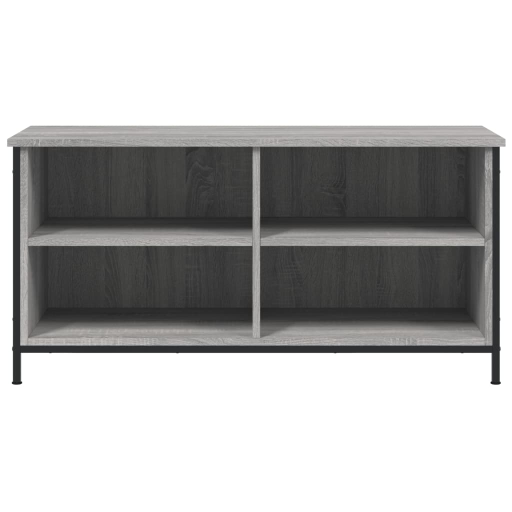 vidaXL Comodă TV, gri sonoma, 100x40x50 cm, lemn prelucrat vidaXL Comodă TV, gri sonoma, 100x40x50 cm, lemn prelucrat