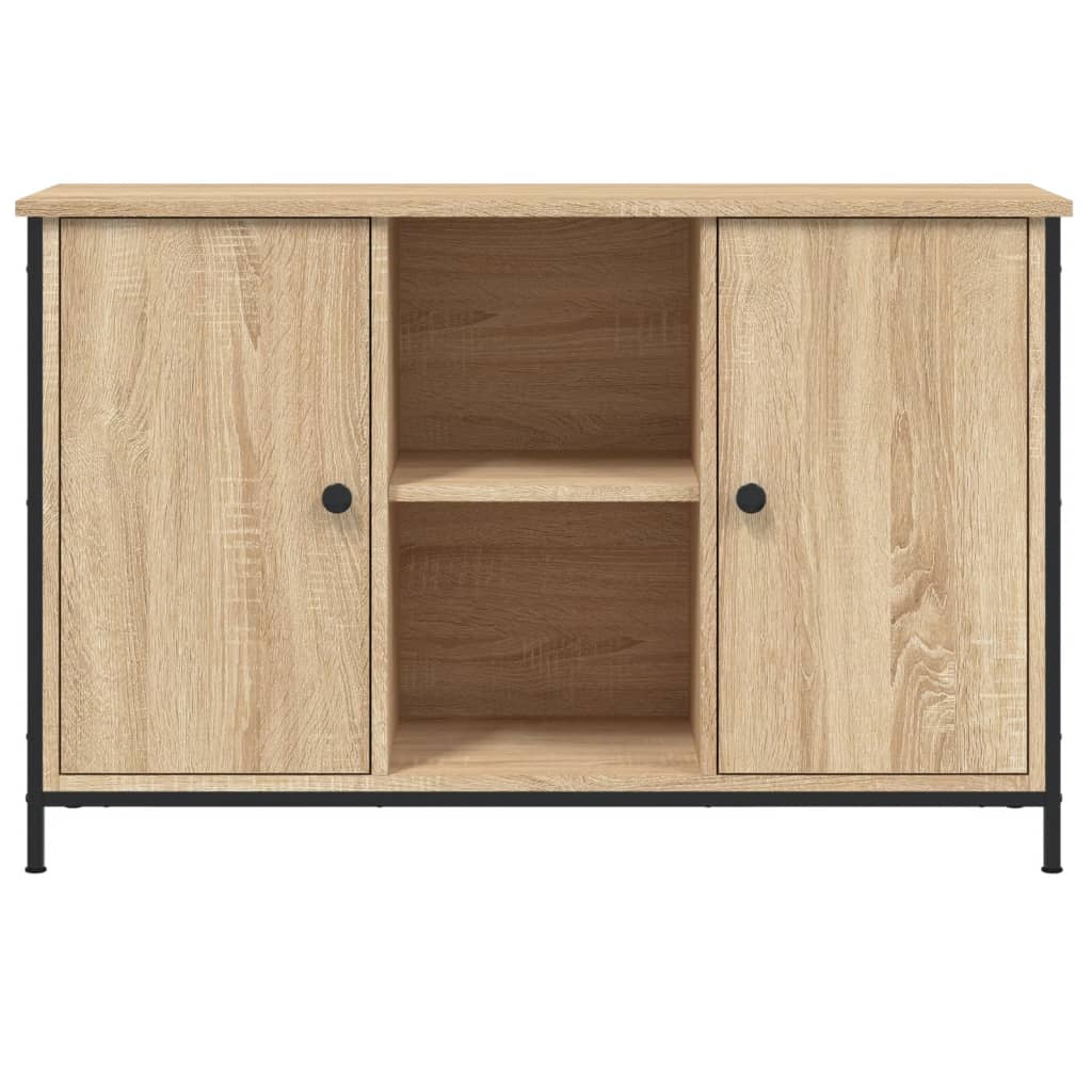 vidaXL Comodă TV, stejar sonoma, 100x35x65 cm, lemn compozit vidaXL Comodă TV, stejar sonoma, 100x35x65 cm, lemn compozit