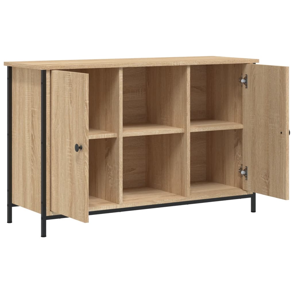 vidaXL Comodă TV, stejar sonoma, 100x35x65 cm, lemn compozit vidaXL Comodă TV, stejar sonoma, 100x35x65 cm, lemn compozit