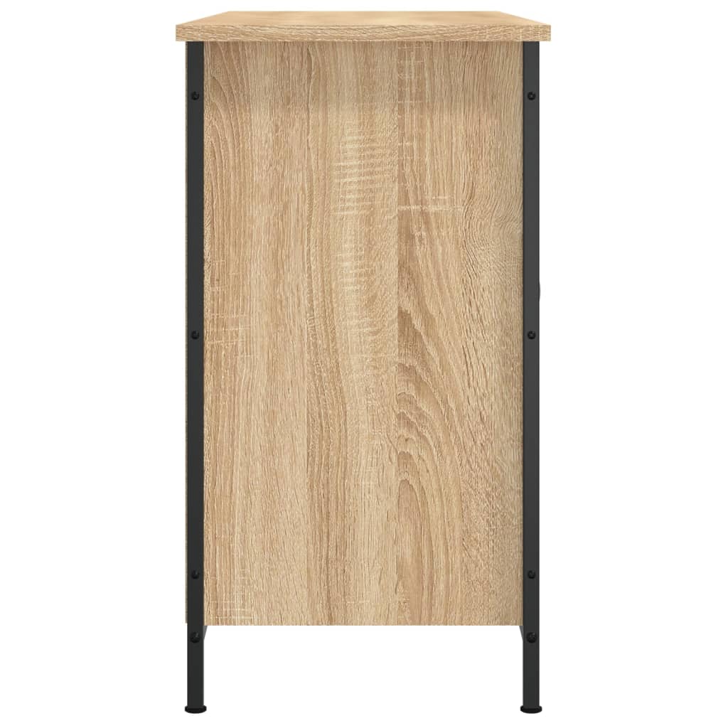 vidaXL Comodă TV, stejar sonoma, 100x35x65 cm, lemn compozit vidaXL Comodă TV, stejar sonoma, 100x35x65 cm, lemn compozit