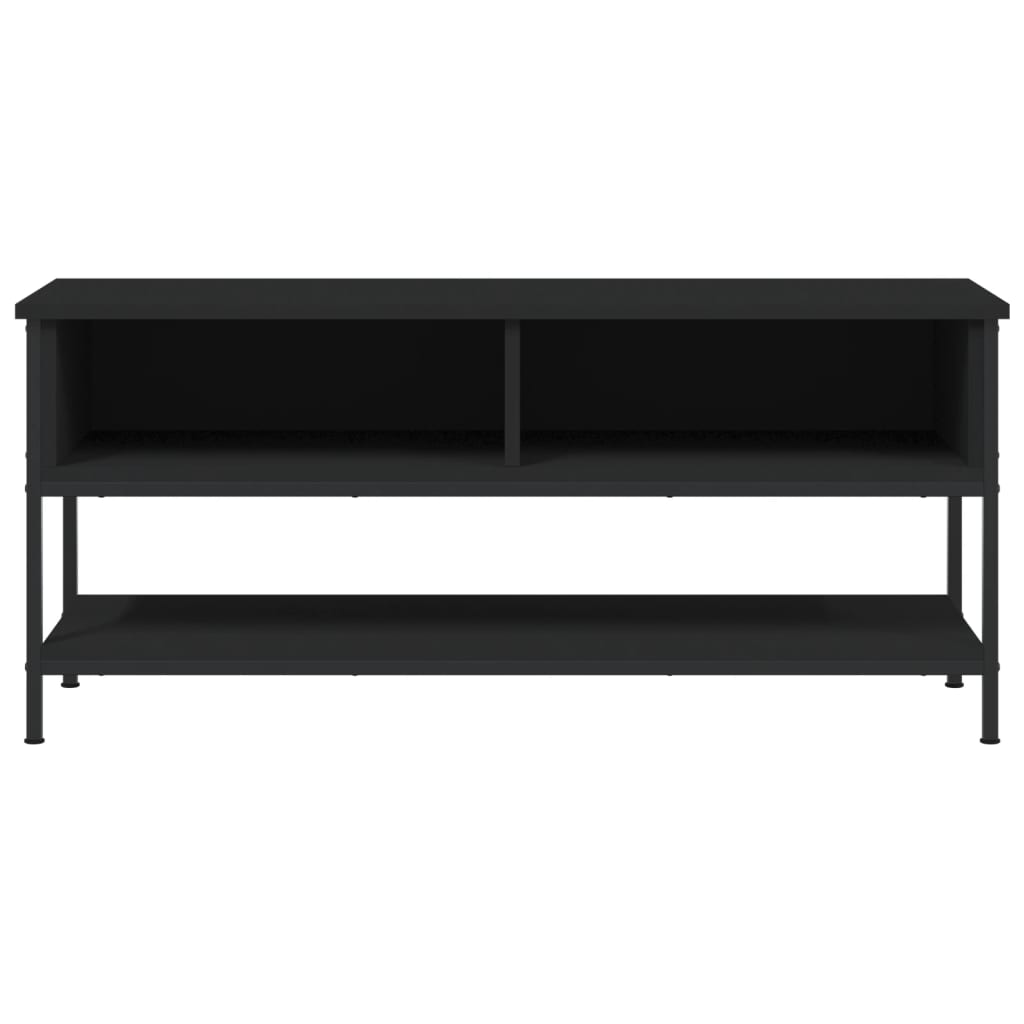 vidaXL Dulap TV, negru, 100x35x45 cm, lemn prelucrat
