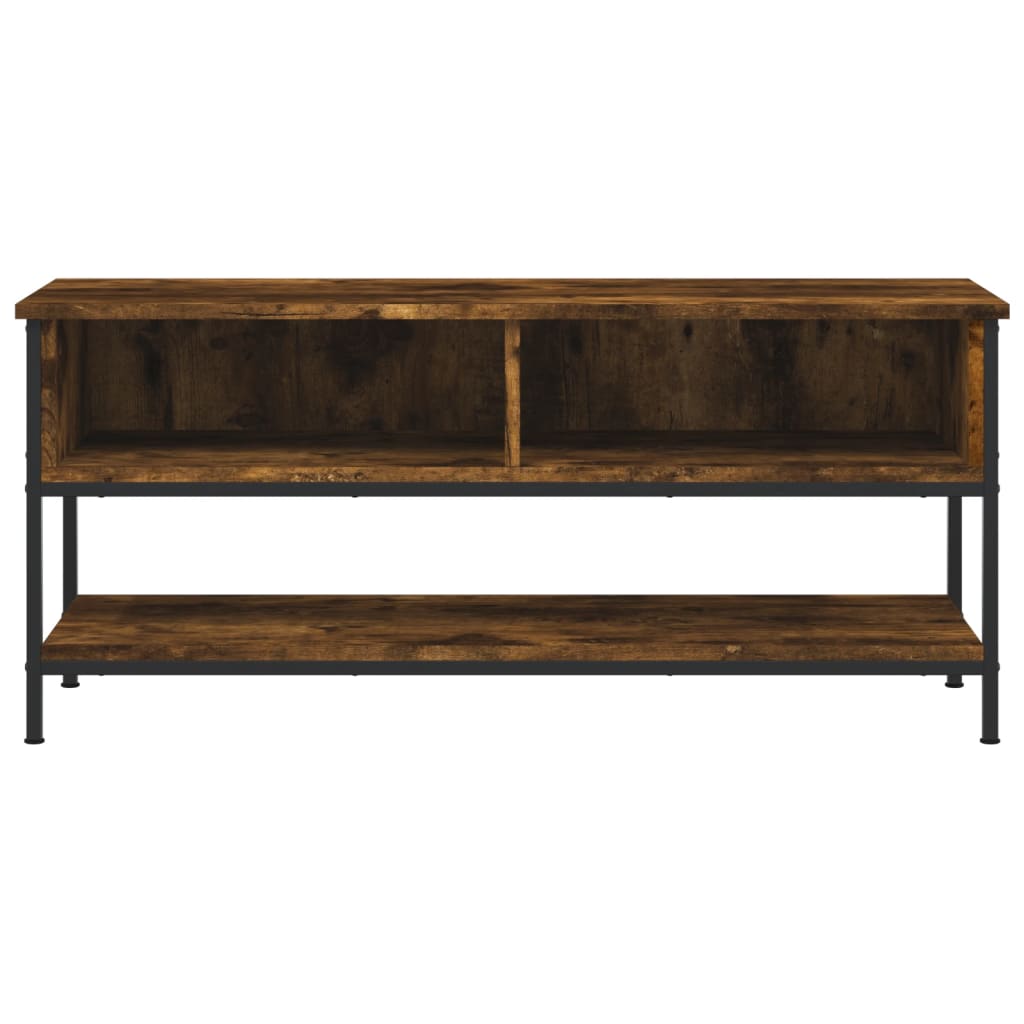 vidaXL Dulap TV, stejar afumat, 100x35x45 cm, lemn prelucrat vidaXL Dulap TV, stejar afumat, 100x35x45 cm, lemn prelucrat