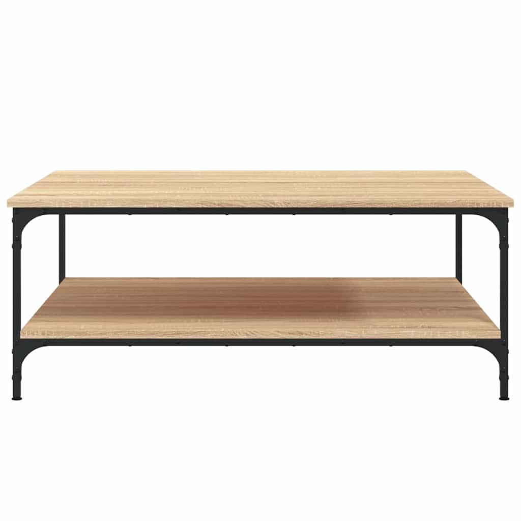 vidaXL Măsuță de cafea stejar sonoma 100x100x40 cm lemn prelucrat vidaXL Măsuță de cafea stejar sonoma 100x100x40 cm lemn prelucrat