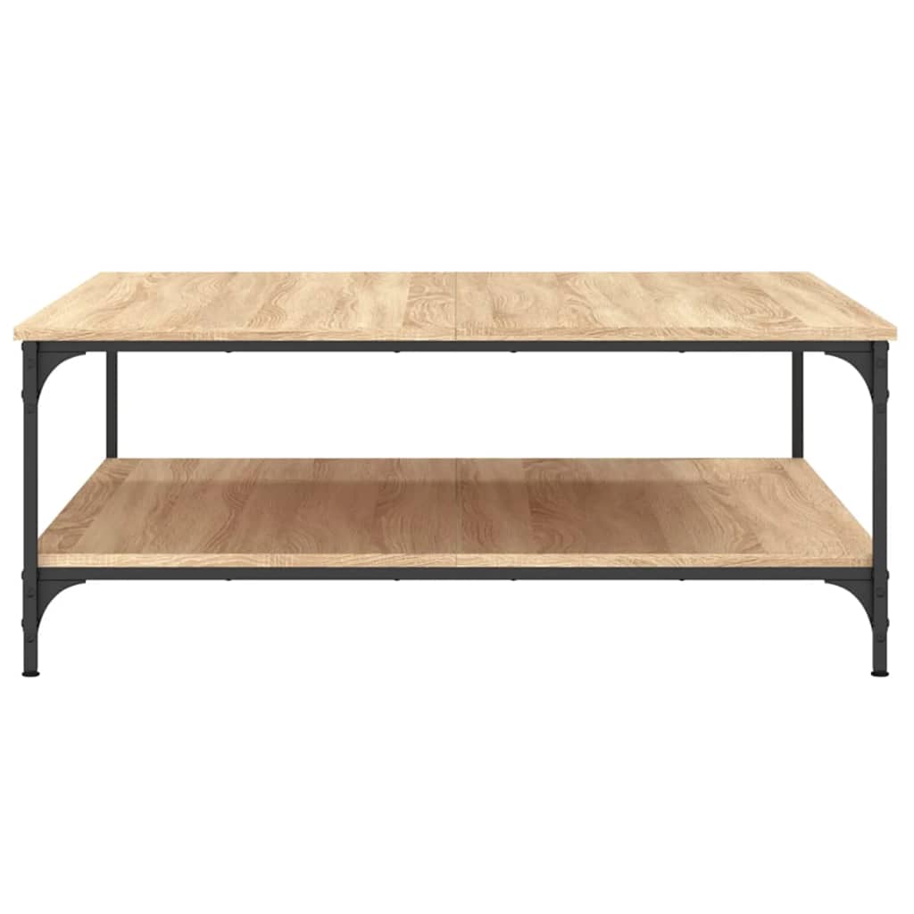 vidaXL Măsuță de cafea stejar sonoma 100x100x40 cm lemn prelucrat vidaXL Măsuță de cafea stejar sonoma 100x100x40 cm lemn prelucrat