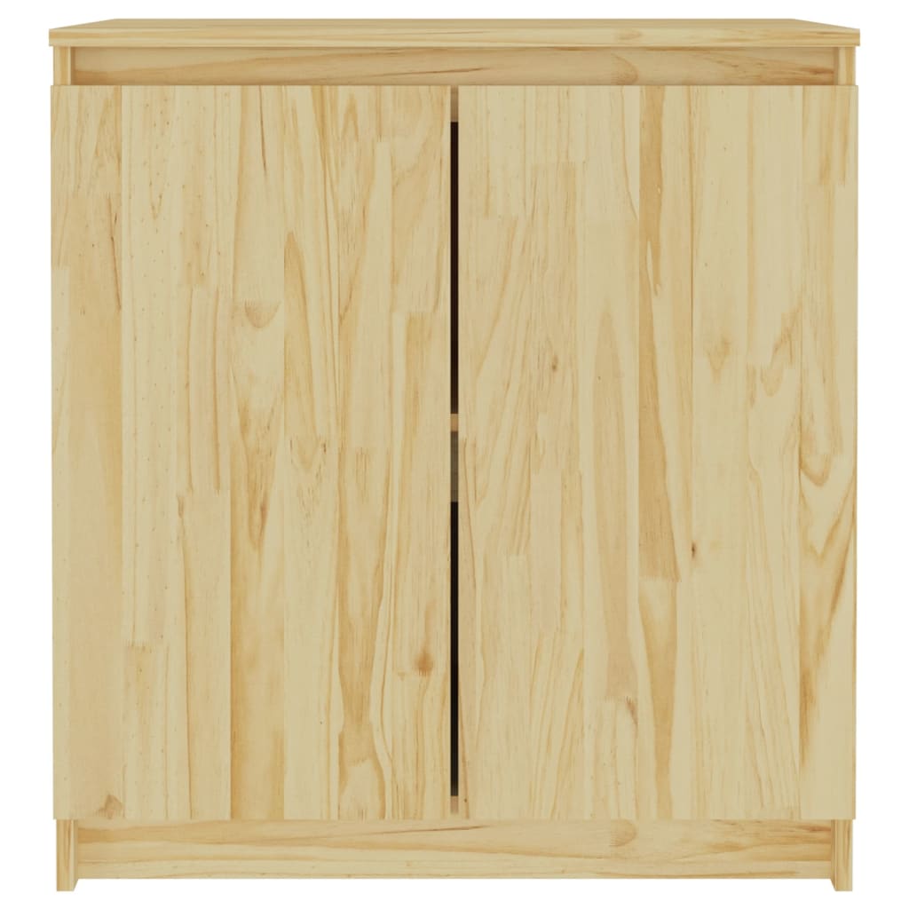 vidaXL Dulap lateral, 60x36x65 cm, lemn masiv de pin vidaXL Dulap lateral, 60x36x65 cm, lemn masiv de pin