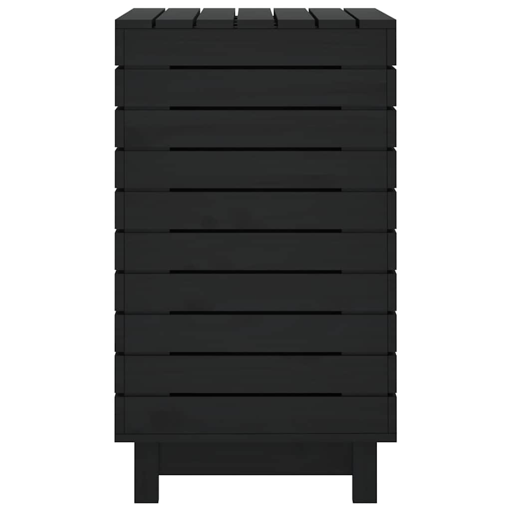 vidaXL Coș de rufe, 88,5x44x76 cm, lemn masiv de pin vidaXL Coș de rufe, 88,5x44x76 cm, lemn masiv de pin