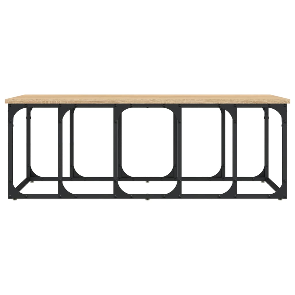 vidaXL Măsuță de cafea, stejar sonoma, 100x50x35,5 cm, lemn prelucrat vidaXL Măsuță de cafea, stejar sonoma, 100x50x35,5 cm, lemn prelucrat