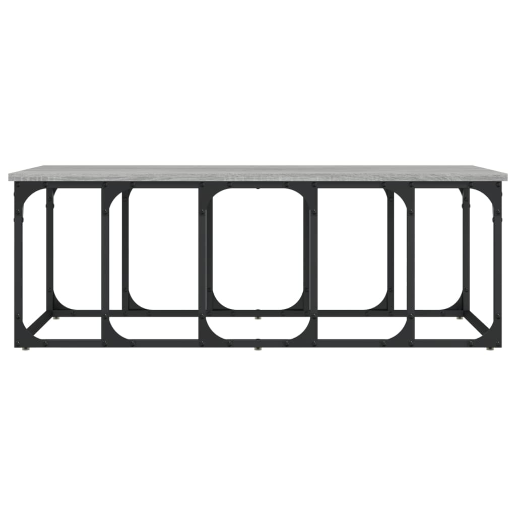 vidaXL Măsuță de cafea, gri sonoma, 100x50x35,5 cm, lemn prelucrat
