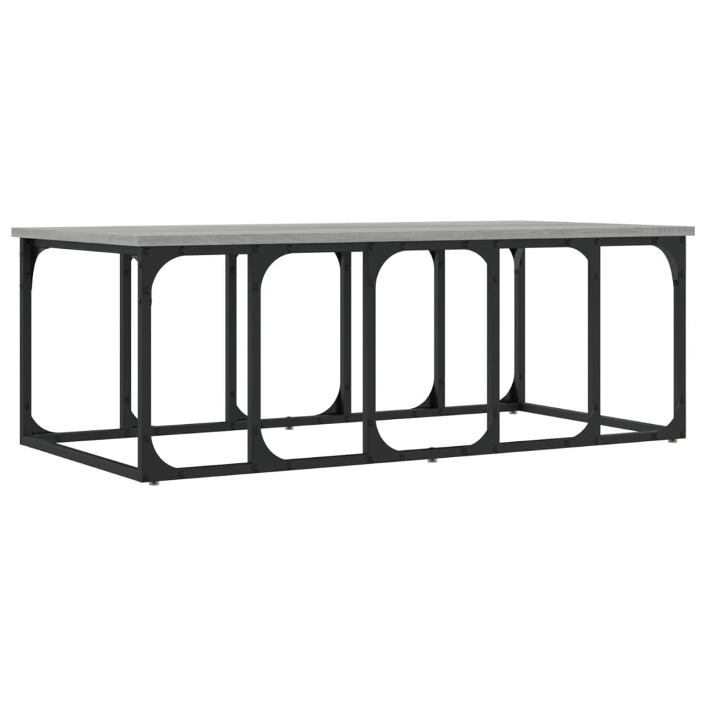 vidaXL Măsuță de cafea, gri sonoma, 100x50x35,5 cm, lemn prelucrat