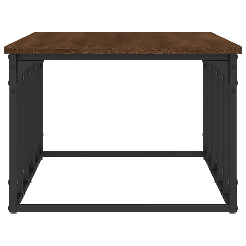 vidaXL Măsuță de cafea, stejar maro, 100x50x35,5 cm, lemn prelucrat vidaXL Măsuță de cafea, stejar maro, 100x50x35,5 cm, lemn prelucrat