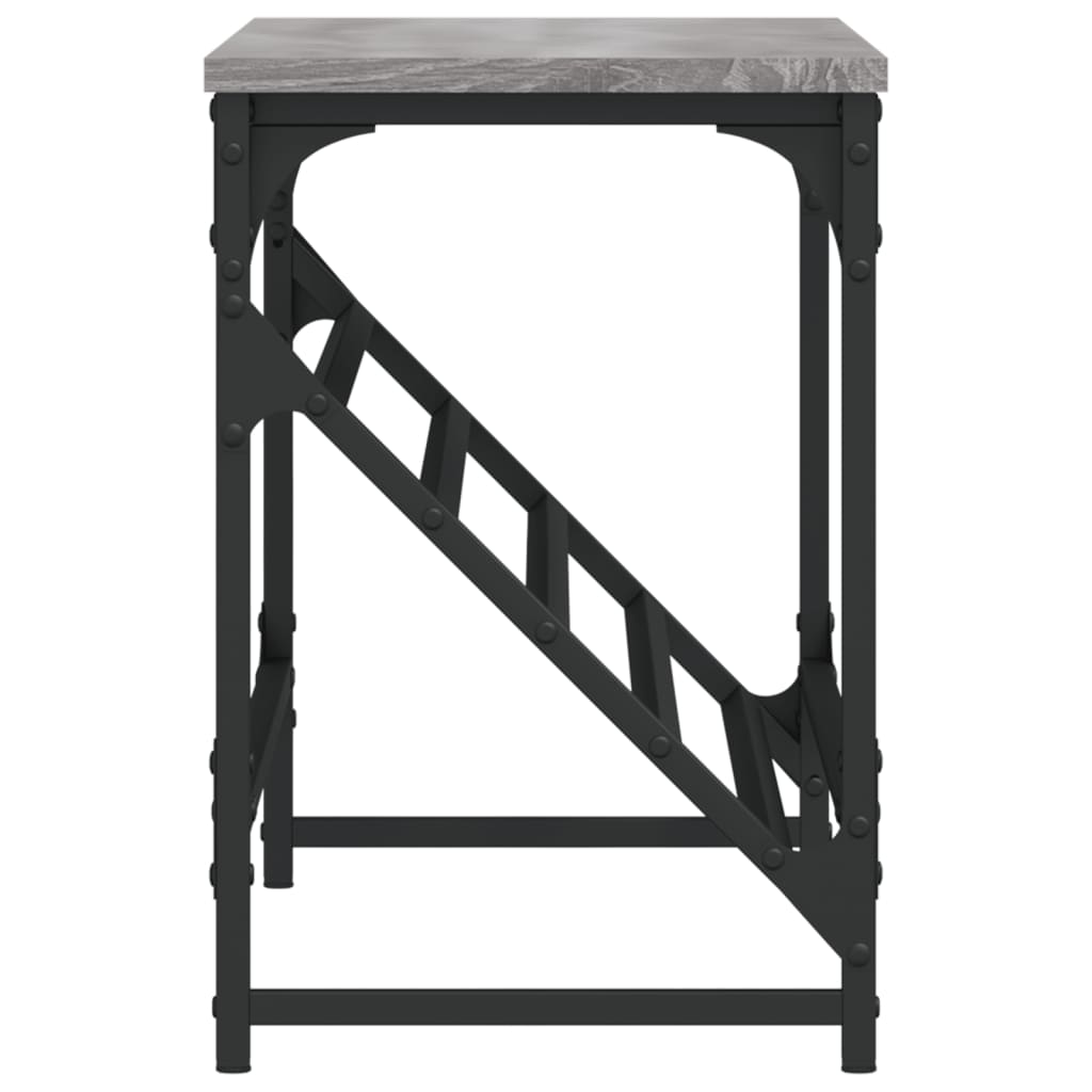 vidaXL Pantofar, gri sonoma, 90x30x45 cm, lemn prelucrat vidaXL Pantofar, gri sonoma, 90x30x45 cm, lemn prelucrat