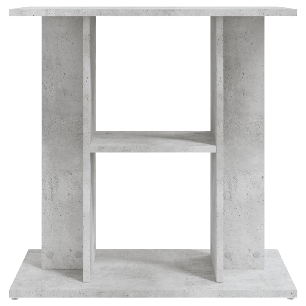 vidaXL Suport acvariu, gri beton, 60x30x60 cm, lemn prelucrat vidaXL Suport acvariu, gri beton, 60x30x60 cm, lemn prelucrat