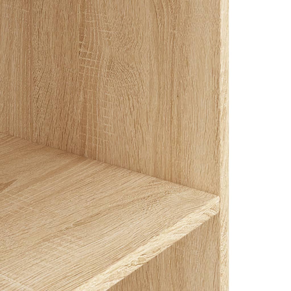 vidaXL Suport acvariu, stejar sonoma, 80 x 35 x 60 cm, lemn prelucrat