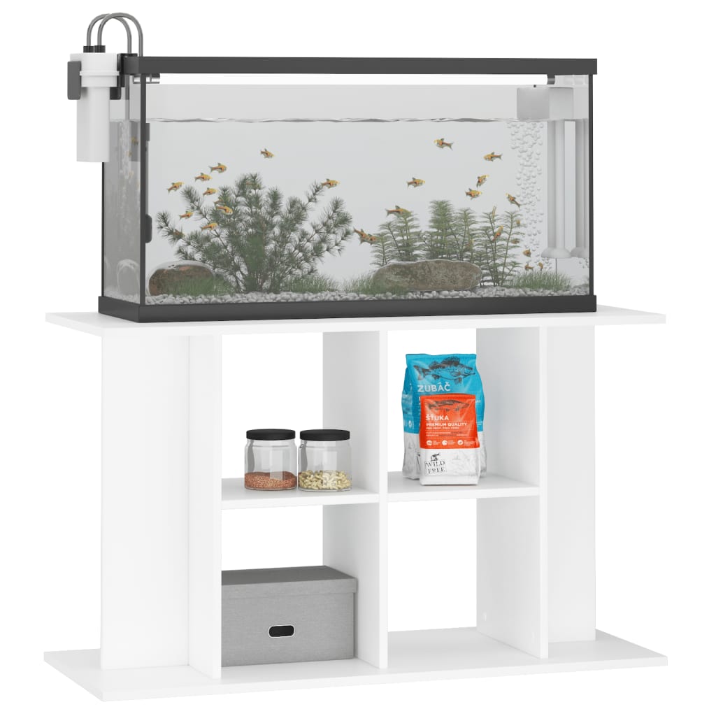 vidaXL Suport pentru acvariu, alb, 100x40x60 cm, lemn prelucrat vidaXL Suport pentru acvariu, alb, 100x40x60 cm, lemn prelucrat