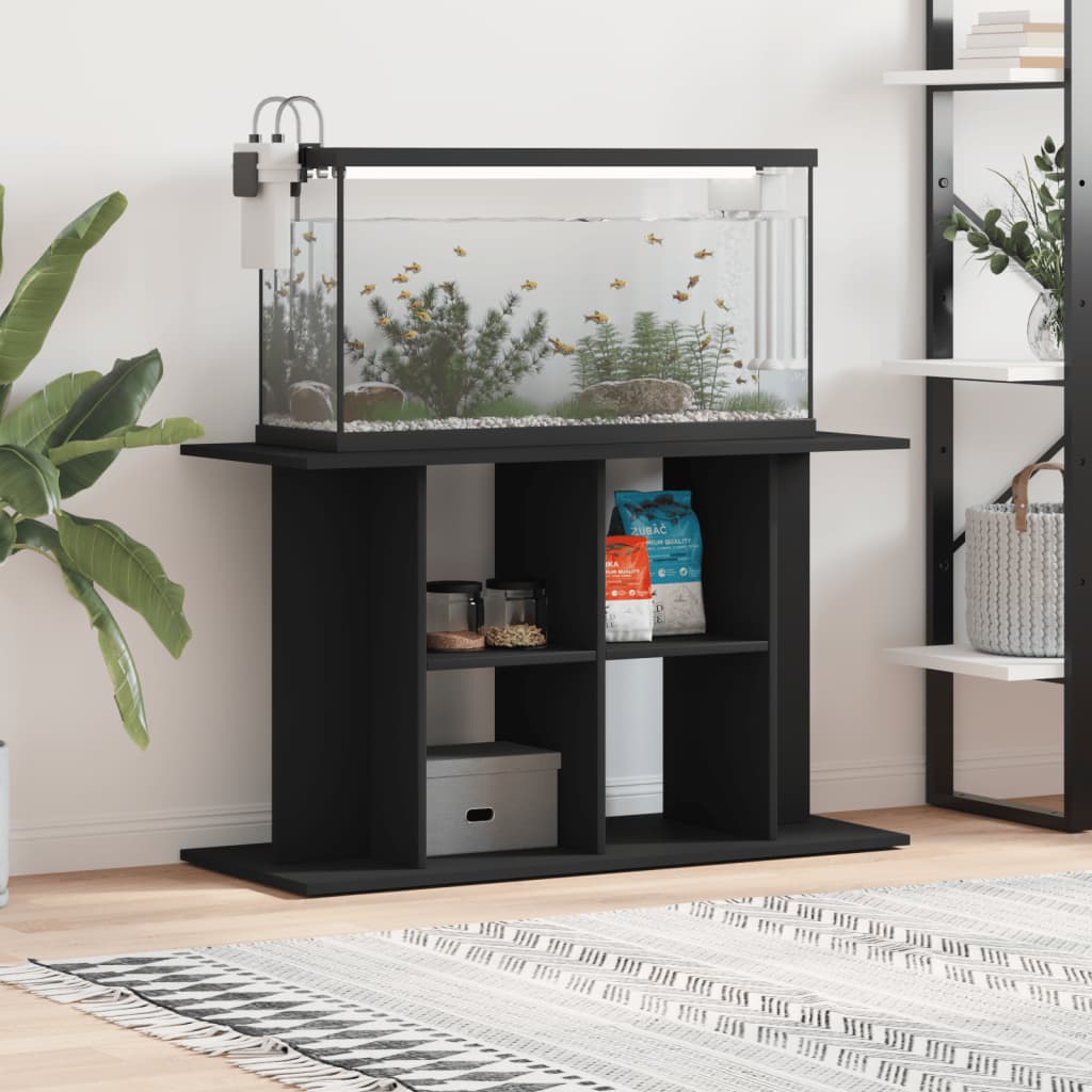 vidaXL Suport pentru acvariu, negru, 100x40x60 cm, lemn prelucrat vidaXL Suport pentru acvariu, negru, 100x40x60 cm, lemn prelucrat
