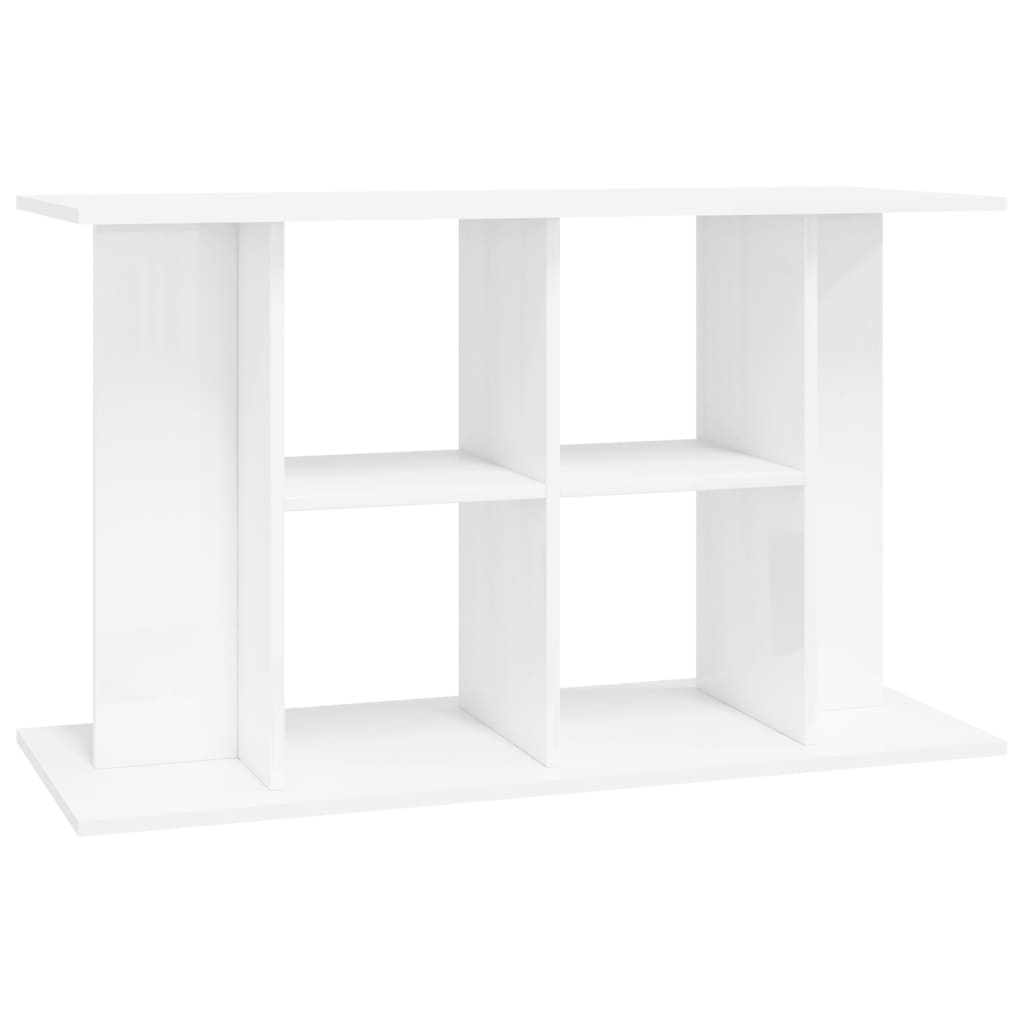 vidaXL Suport acvariu, alb extralucios, 100x40x60 cm, lemn prelucrat vidaXL Suport acvariu, alb extralucios, 100x40x60 cm, lemn prelucrat