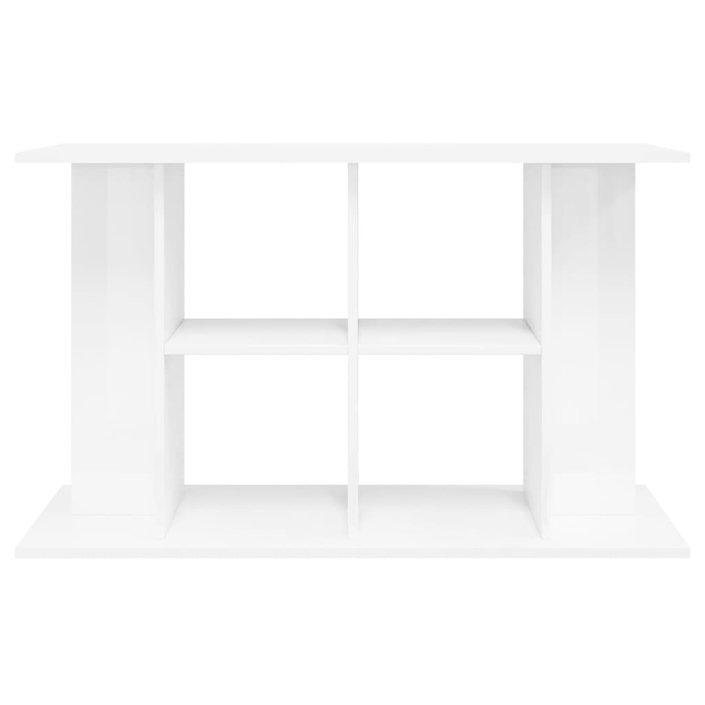 vidaXL Suport acvariu, alb extralucios, 100x40x60 cm, lemn prelucrat vidaXL Suport acvariu, alb extralucios, 100x40x60 cm, lemn prelucrat