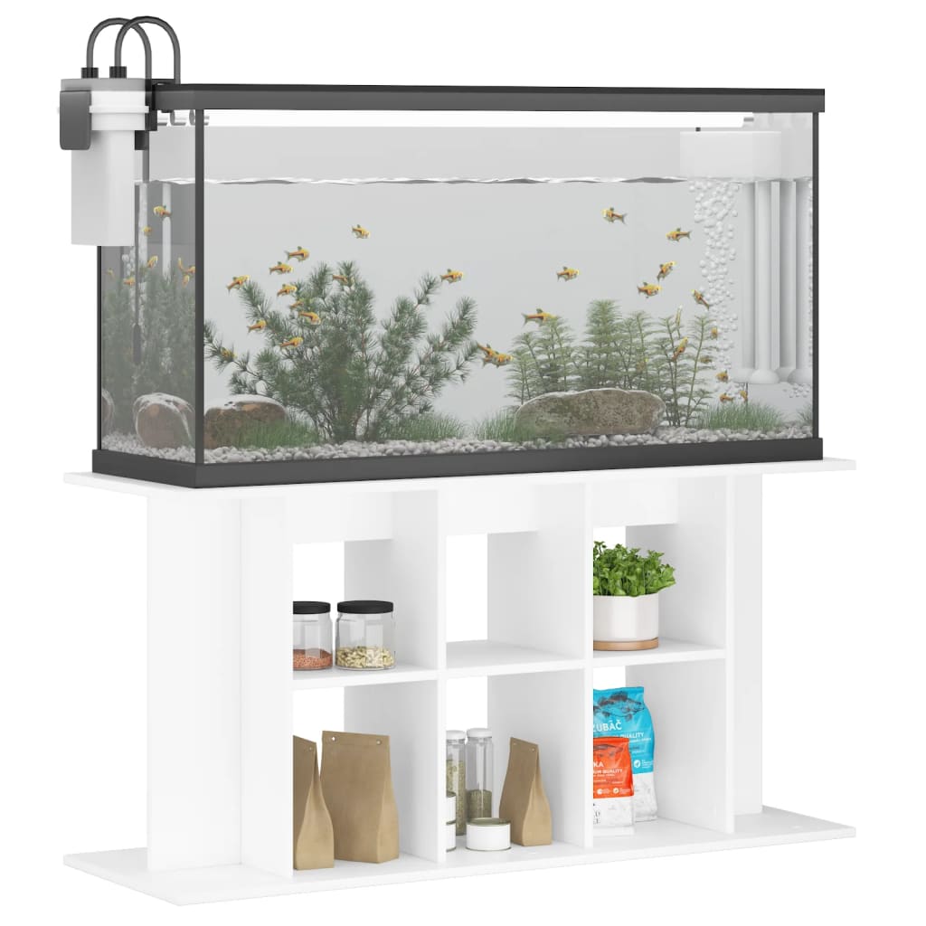 vidaXL Suport pentru acvariu, alb, 120x40x60 cm, lemn prelucrat vidaXL Suport pentru acvariu, alb, 120x40x60 cm, lemn prelucrat