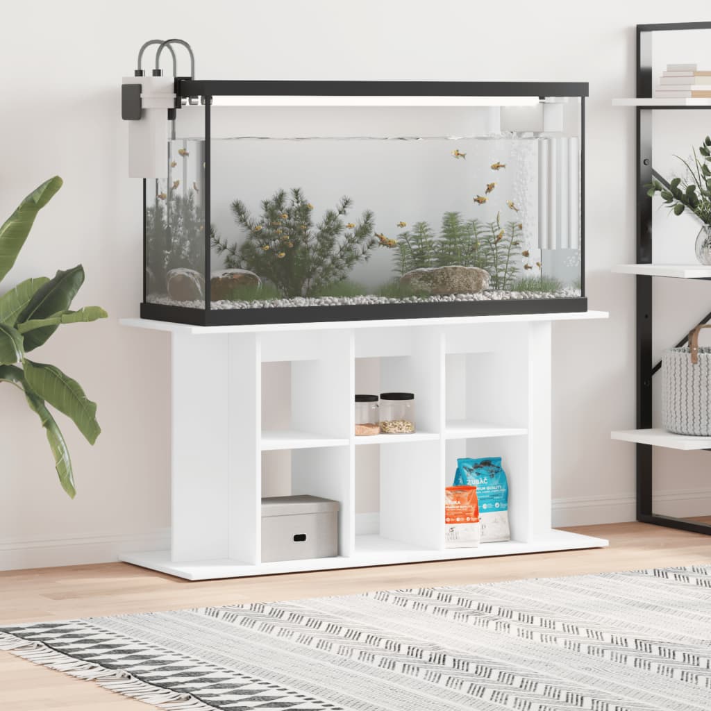 vidaXL Suport pentru acvariu, alb, 120x40x60 cm, lemn prelucrat vidaXL Suport pentru acvariu, alb, 120x40x60 cm, lemn prelucrat