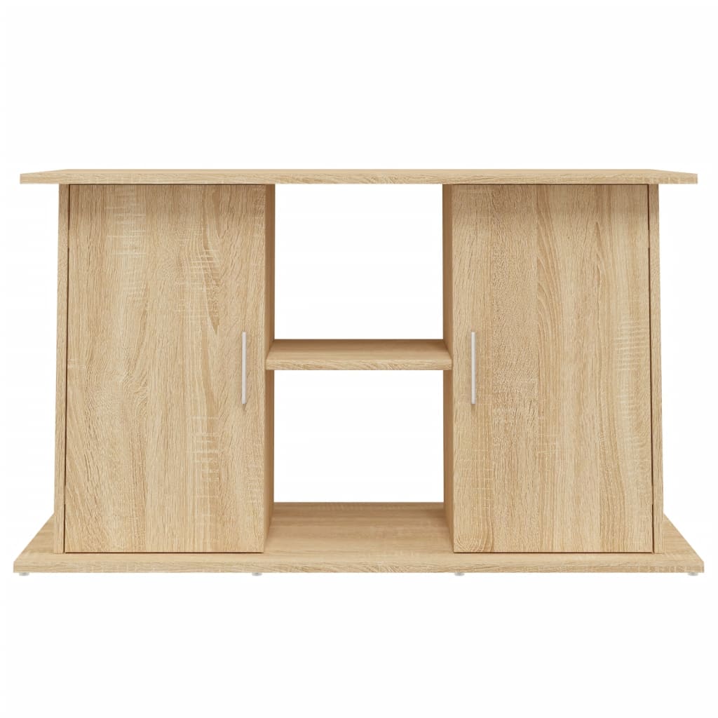 vidaXL Suport acvariu, stejar sonoma, 101x41x58 cm, lemn prelucrat vidaXL Suport acvariu, stejar sonoma, 101x41x58 cm, lemn prelucrat