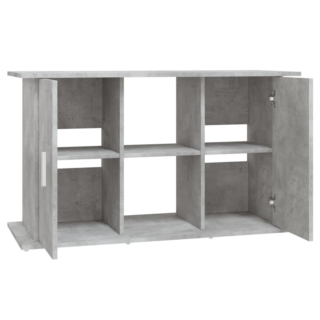 vidaXL Suport acvariu, gri beton, 101x41x58 cm, lemn prelucrat vidaXL Suport acvariu, gri beton, 101x41x58 cm, lemn prelucrat