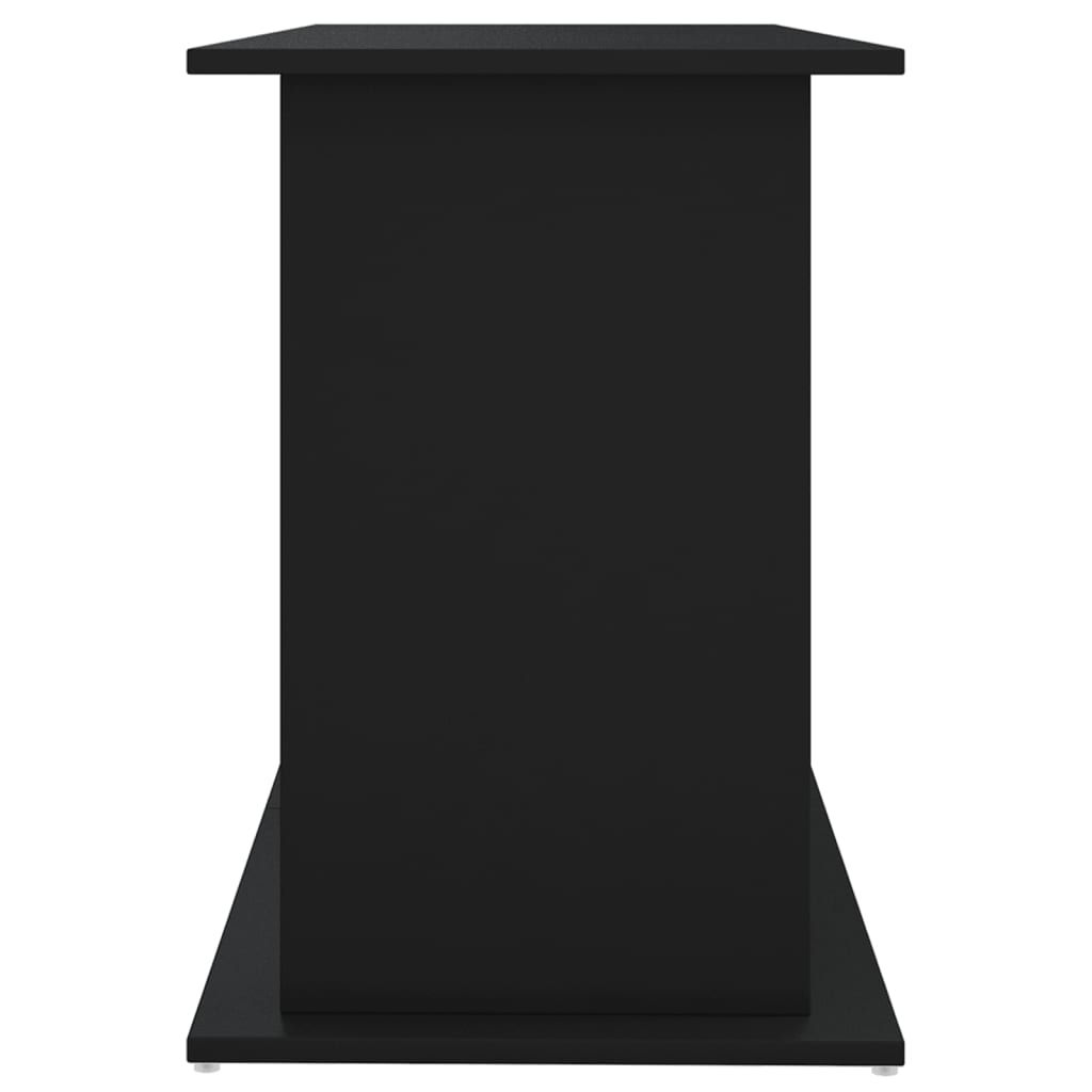 vidaXL Suport pentru acvariu, negru, 121x41x58 cm, lemn prelucrat