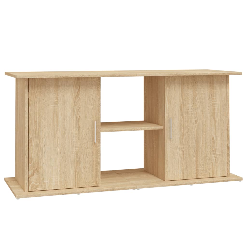 vidaXL Suport acvariu, stejar sonoma, 121x41x58 cm, lemn prelucrat vidaXL Suport acvariu, stejar sonoma, 121x41x58 cm, lemn prelucrat